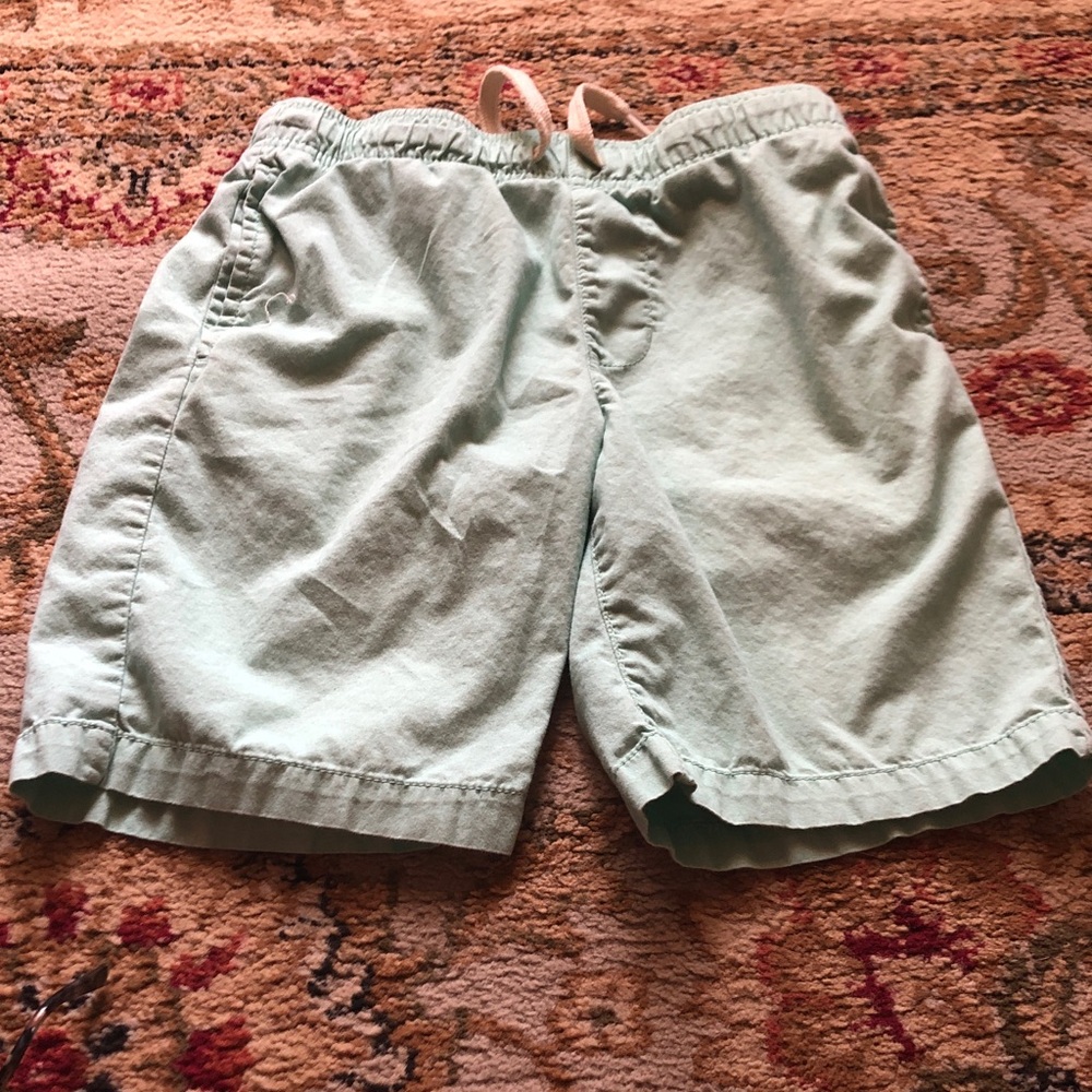 Old Navy Light Mint Green Kids Shorts